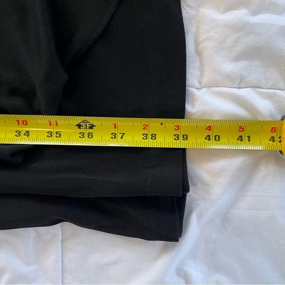 Diane Von Furstenberg | Black One-Shoulder Dress in Drapey Fabric | Size Small - Picture 10 of 10